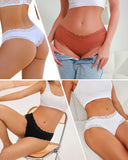 Comfy Cotton Sexy Cheeky Panties 10-Pack