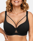 SculptLift™ Seamless Push-Up Deep V Bra