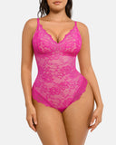 Lace Shapewear Thong Tummy Control Bodysuit