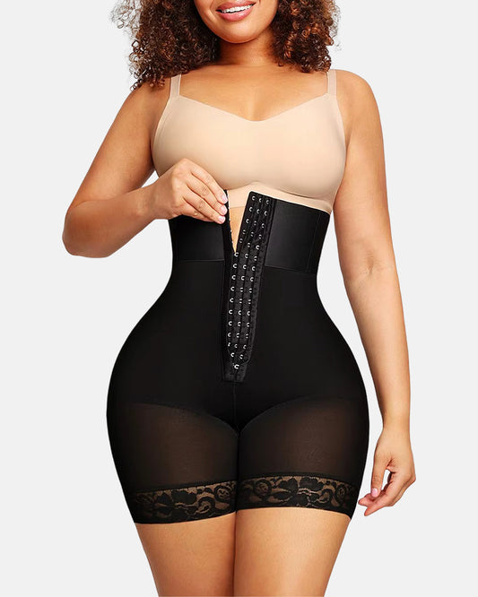 Double-Layer Tummy Control BBL High Waist Girdle Shorts
