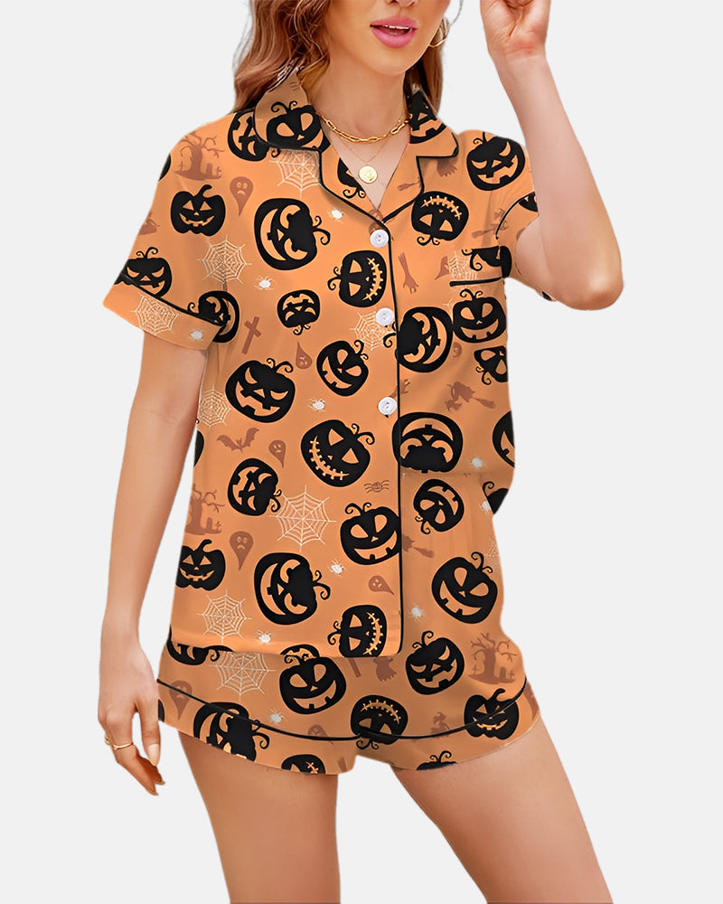 Spooky Cute Halloween Pajamas Family Matching Set