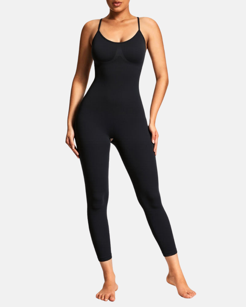Seamless Full Body Compression Bodysuit