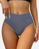 Tangas sin costura de cintura alta con control de abdomen para mujer