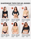 Slimming Arm Compression Top with Chest Support and Back Posture Correction