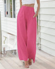 Pantalones Palazzo Anchos Ligeros para Mujer