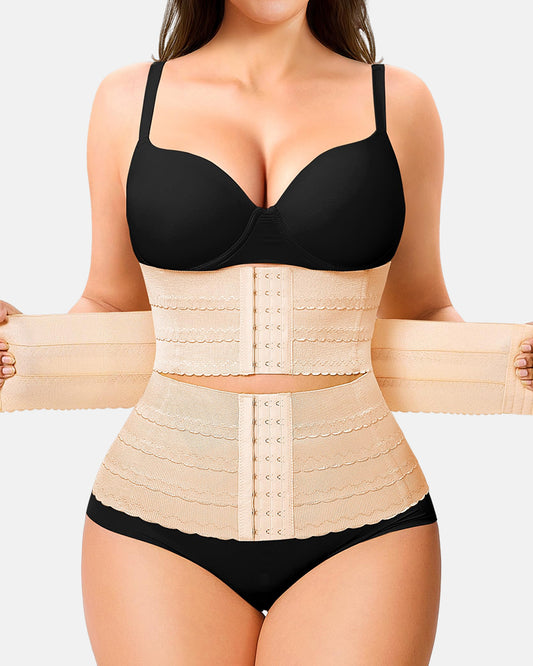 Adjustable 3-sectional Waist Cincher Belt for Tummy Support and Recovery