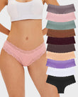 Comfy Cotton Sexy Cheeky Panties 10-Pack