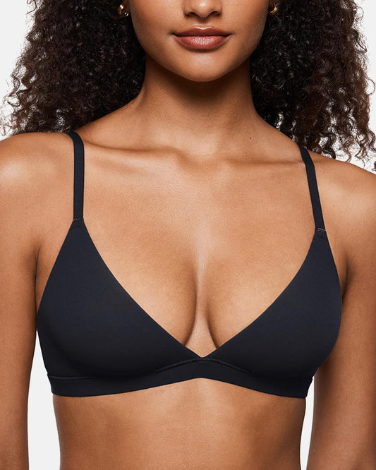 Women’s Seamless Triangle Bralette Wireless Comfortable Bra