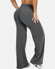 SoftMotion Straight Leg High Waisted Loose-Fitting Casual Pants