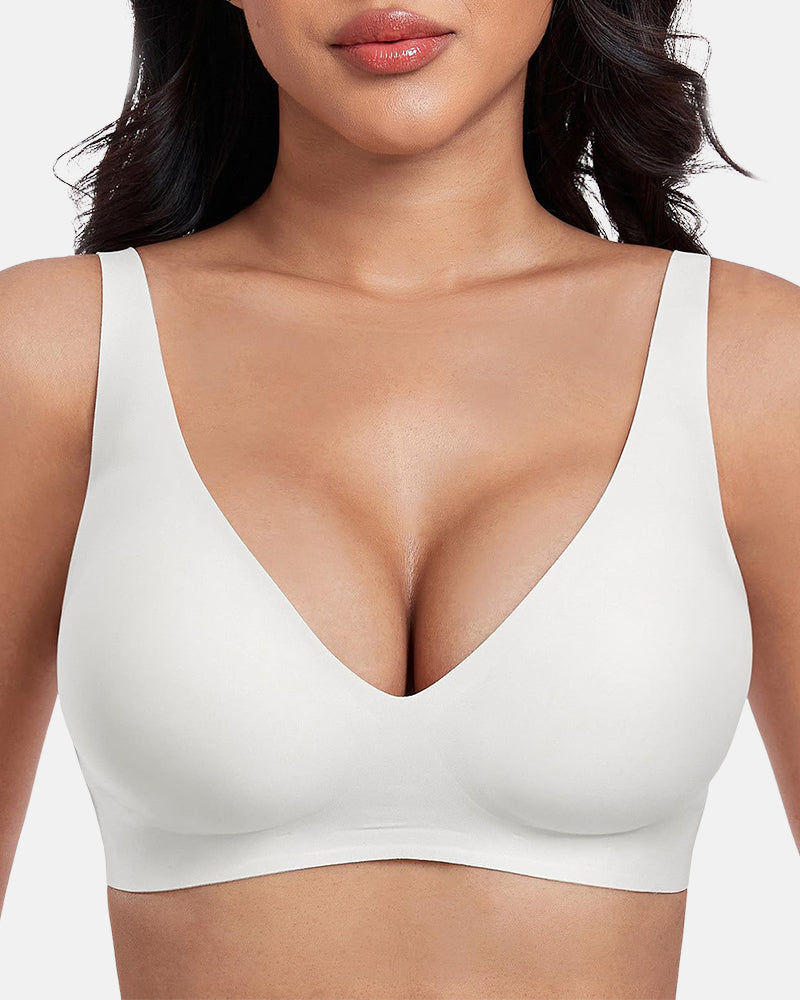 Jelly Seamless Wireless Push-Up Bra