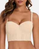 Non-Slip Strapless Longline Support Bra