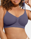 Women's Full Coverage Non-Padded Wireless Sculpt Bra