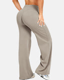 SoftMotion Straight Leg High Waisted Loose-Fitting Casual Pants