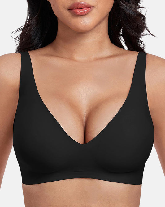 Jelly Seamless Wireless Push-Up Bra