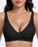 Jelly Seamless Wireless Push-Up Bra