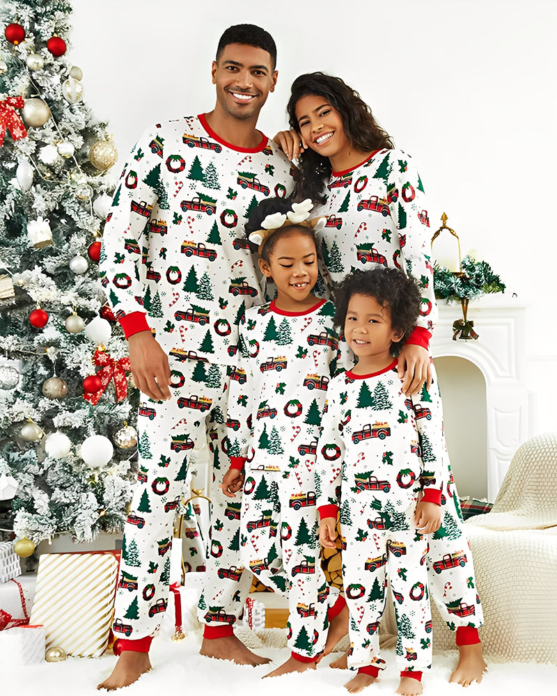 Christmas Family Matching Pajama Sets - Soft & Festive
