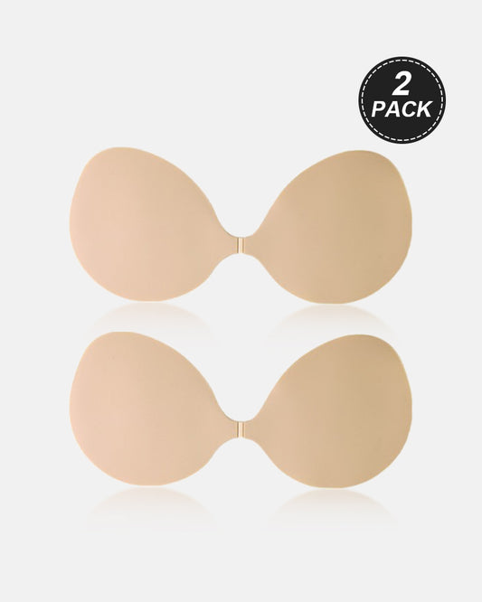 The Invisible Sticky Bra – #1 Choice for Strapless Lift (2 Pairs)