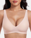 Jelly Seamless Wireless Push-Up Bra