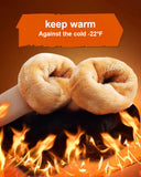 5-Pair Thermal Fleece Winter Snow Socks — Built for Freezing Temps