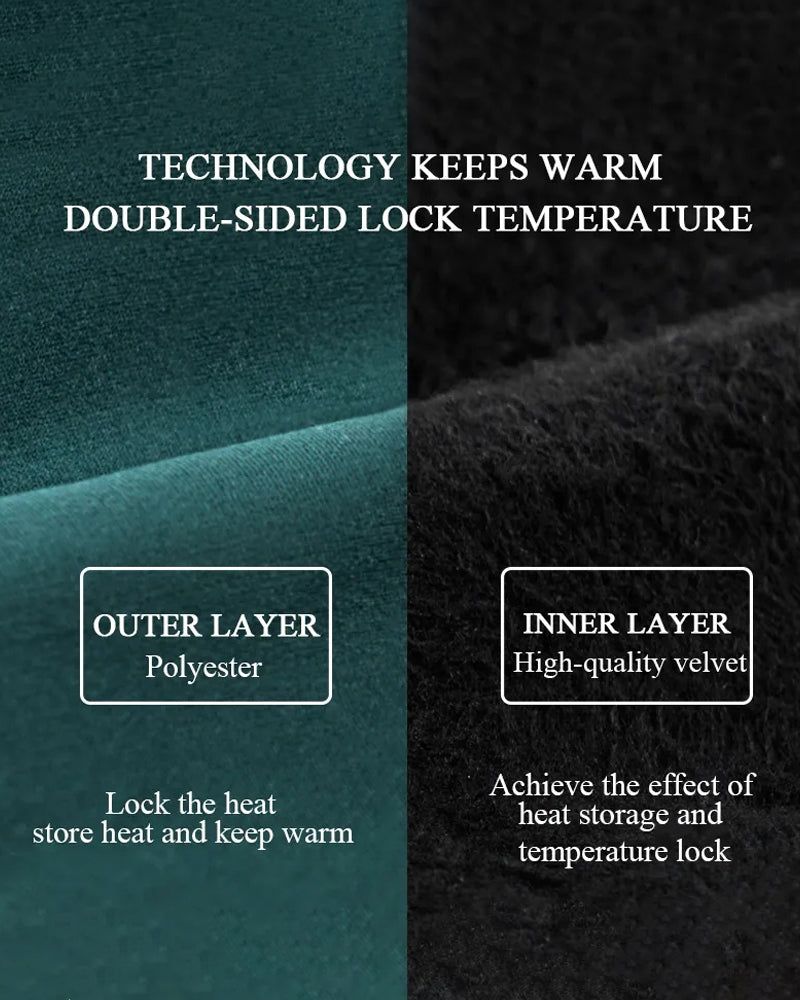 5-Pair Thermal Fleece Winter Snow Socks — Built for Freezing Temps