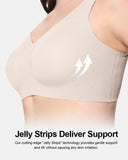 Full-Coverage Push-Up Seamless Wireless Bra