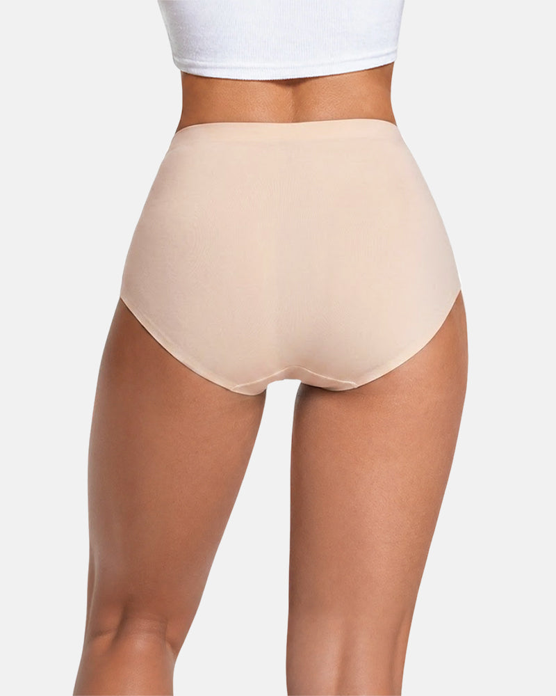 Women No Show High Waist Underwear