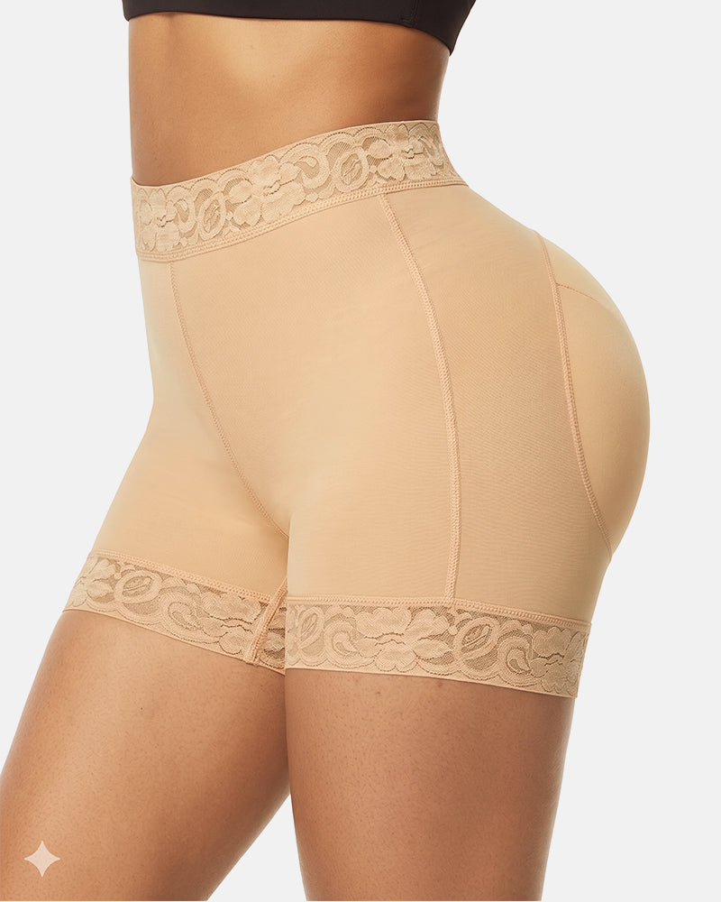 Triple Butt Lift Faja Tummy Control Body Shaper Shorts - Invisible & Seamless