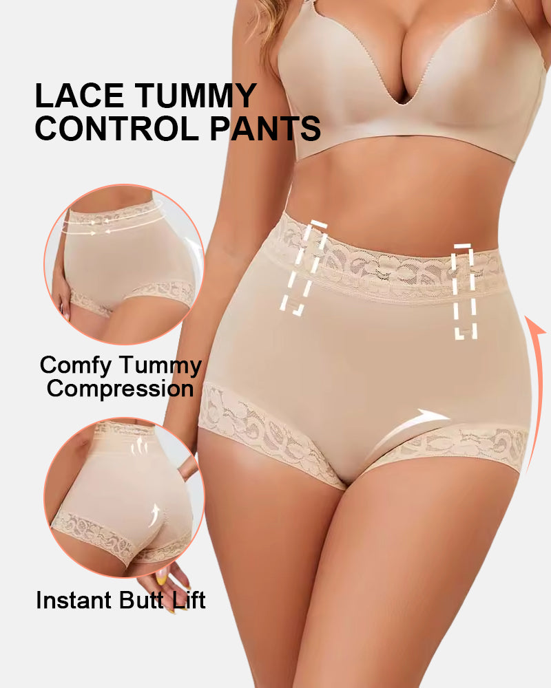 Faja pantalón de cintura alta, control de abdomen, levanta glúteos, sin costuras y transpirable