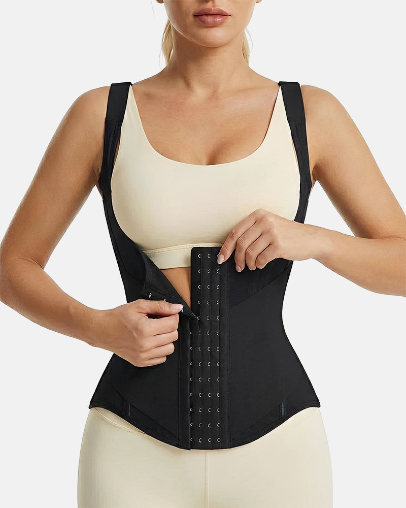 Faja Chaleco Control Abdomen Reductora Cintura