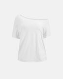 Solid Color Minimalist Loose Fit Short Sleeve T-shirt