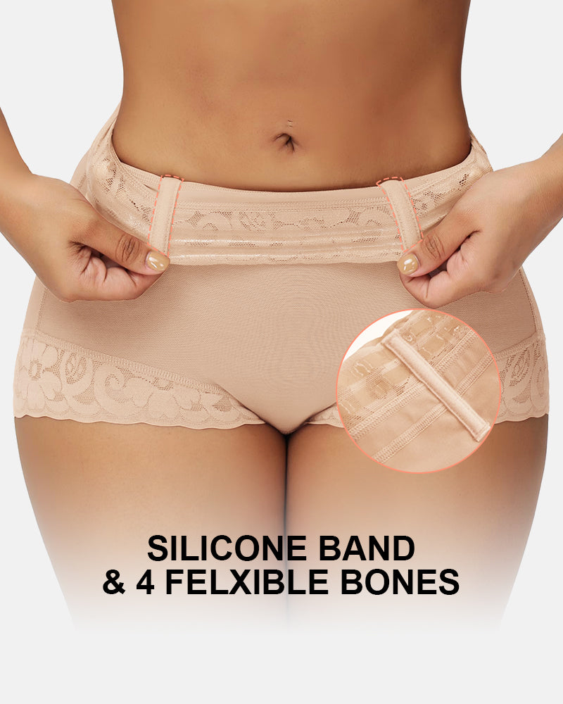 Faja pantalón de cintura alta, control de abdomen, levanta glúteos, sin costuras y transpirable