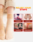 5-Pair Thermal Fleece Winter Snow Socks — Built for Freezing Temps