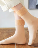 5-Pair Thermal Fleece Winter Snow Socks — Built for Freezing Temps