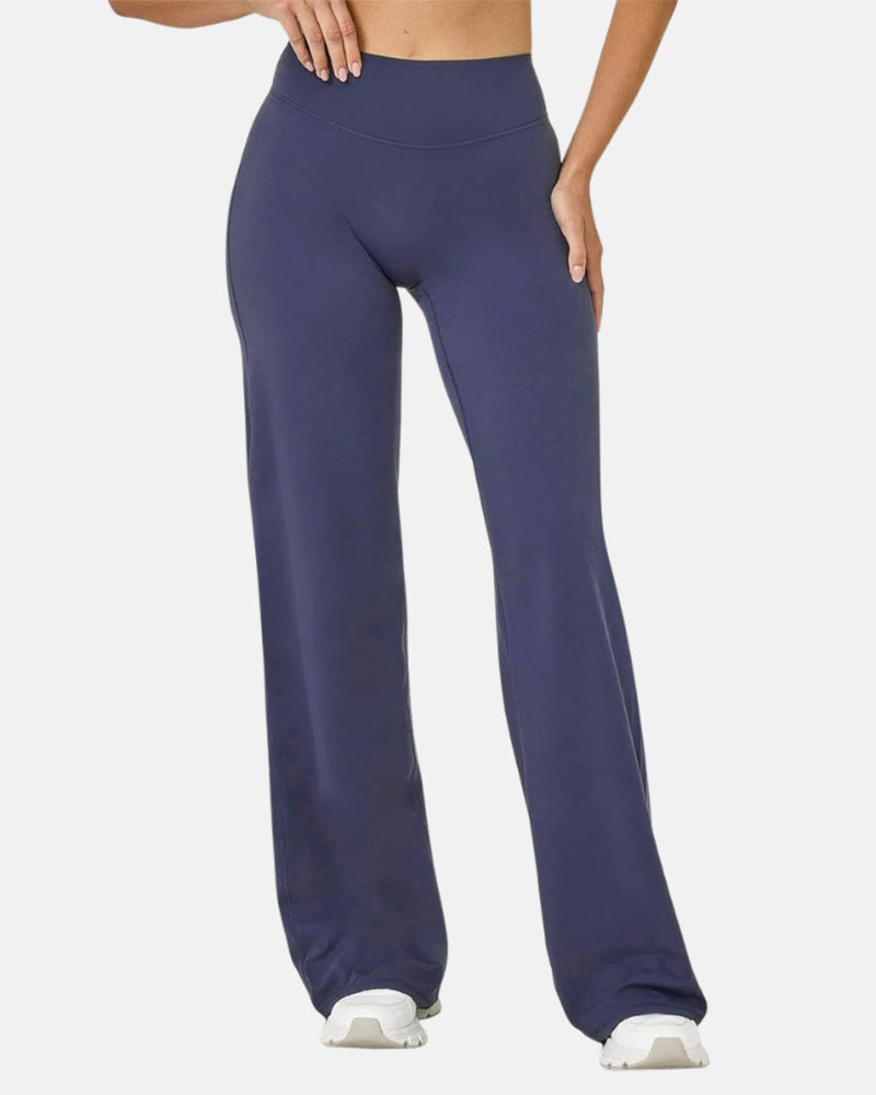 SoftMotion Straight Leg High Waisted Loose-Fitting Casual Pants