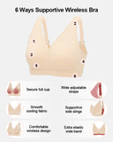 Comfortable Plus Size Full Coverage Wireless Bra