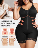 Colombian Tummy Control Postpartum Full Body Faja – Medical-Grade