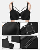 SculptLift™ Seamless Push-Up Deep V Bra