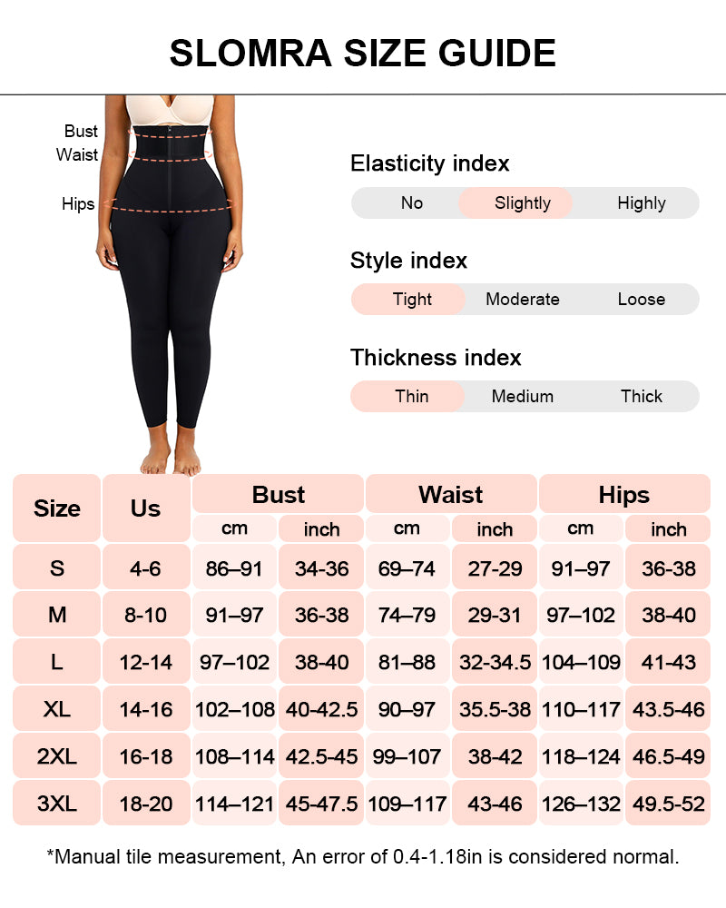 Leggings moldeadores con cintura elástica AirSlim ElasticFuse