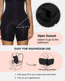 Women Tummy Control Bodysuit Mid Thigh Body Shaper
