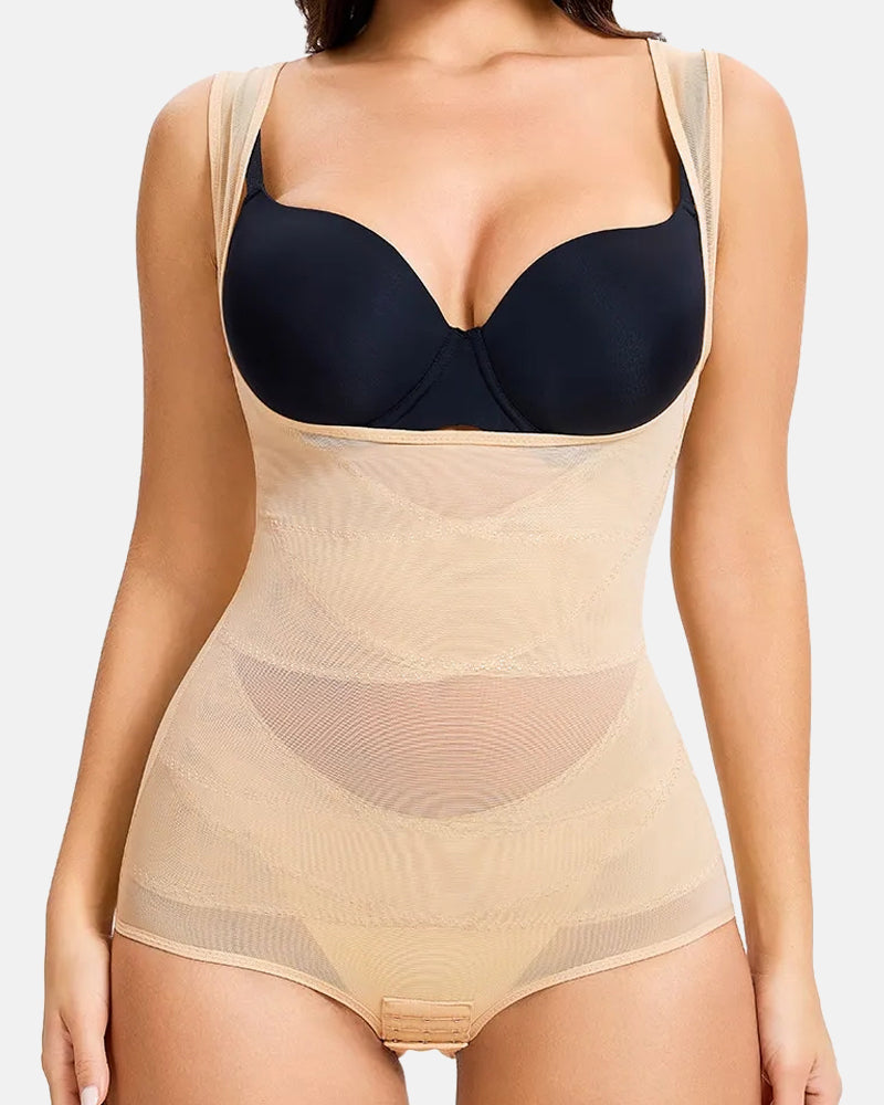 SuperPower Mesh Tummy Control Seamless Bodysuit