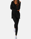 2026 Conjunto Informal de Descanso Camisas Extragrandes Leggings a Juego