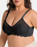Smoothing Minimizer Bra Wireless Support for Large Bust