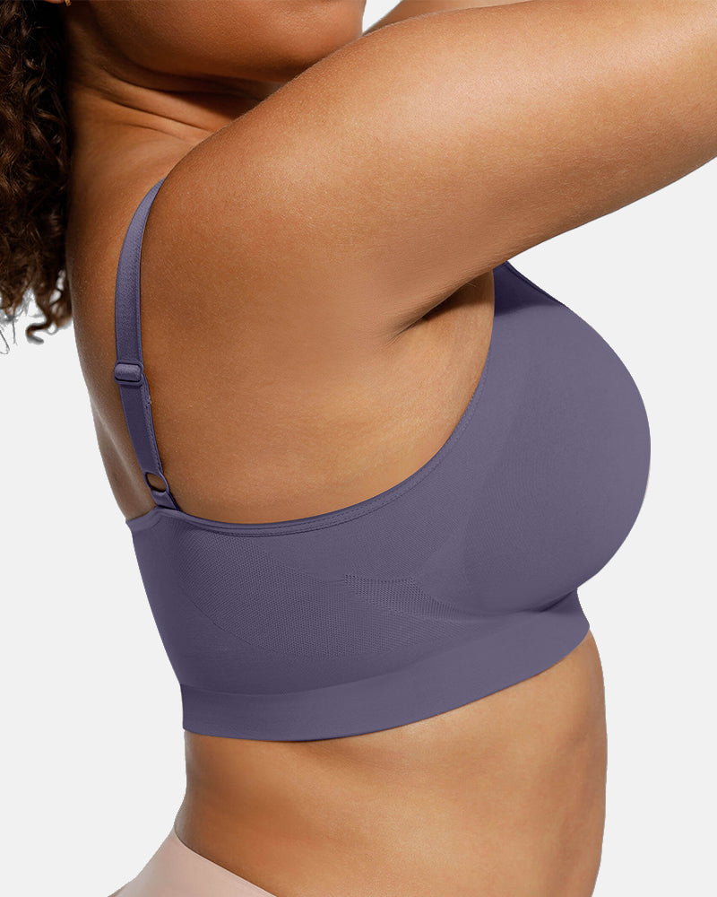 Women's Full Coverage Non-Padded Wireless Sculpt Bra