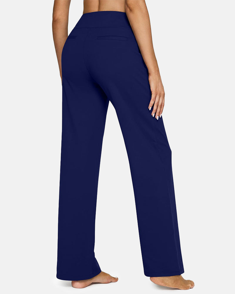 Women's Slimming High-Waist Wide Leg Pants