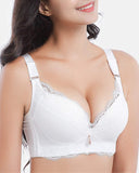 Lace Underwire Padded Push Up Bra