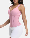 Double-Layer Tummy Control Waist Shaper Vest With Bra