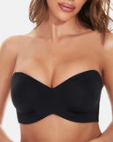 Full Support Non-Slip Convertible Bandeau Bra