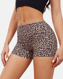 Leopard Seamless Mid-Rise Ice Silk Boyshorts 6-Pack