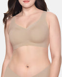 Full-Coverage Push-Up Seamless Wireless Bra