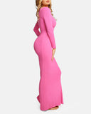 All-in-One Shapewear Dress with Built-In Bra